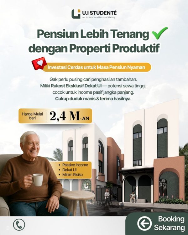 Rumah kos UI Studente Depok