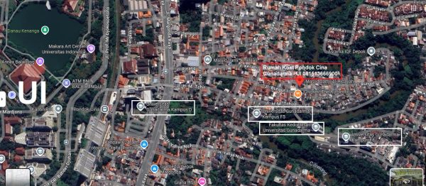 Rumah Kost Gunadarma UI Depok